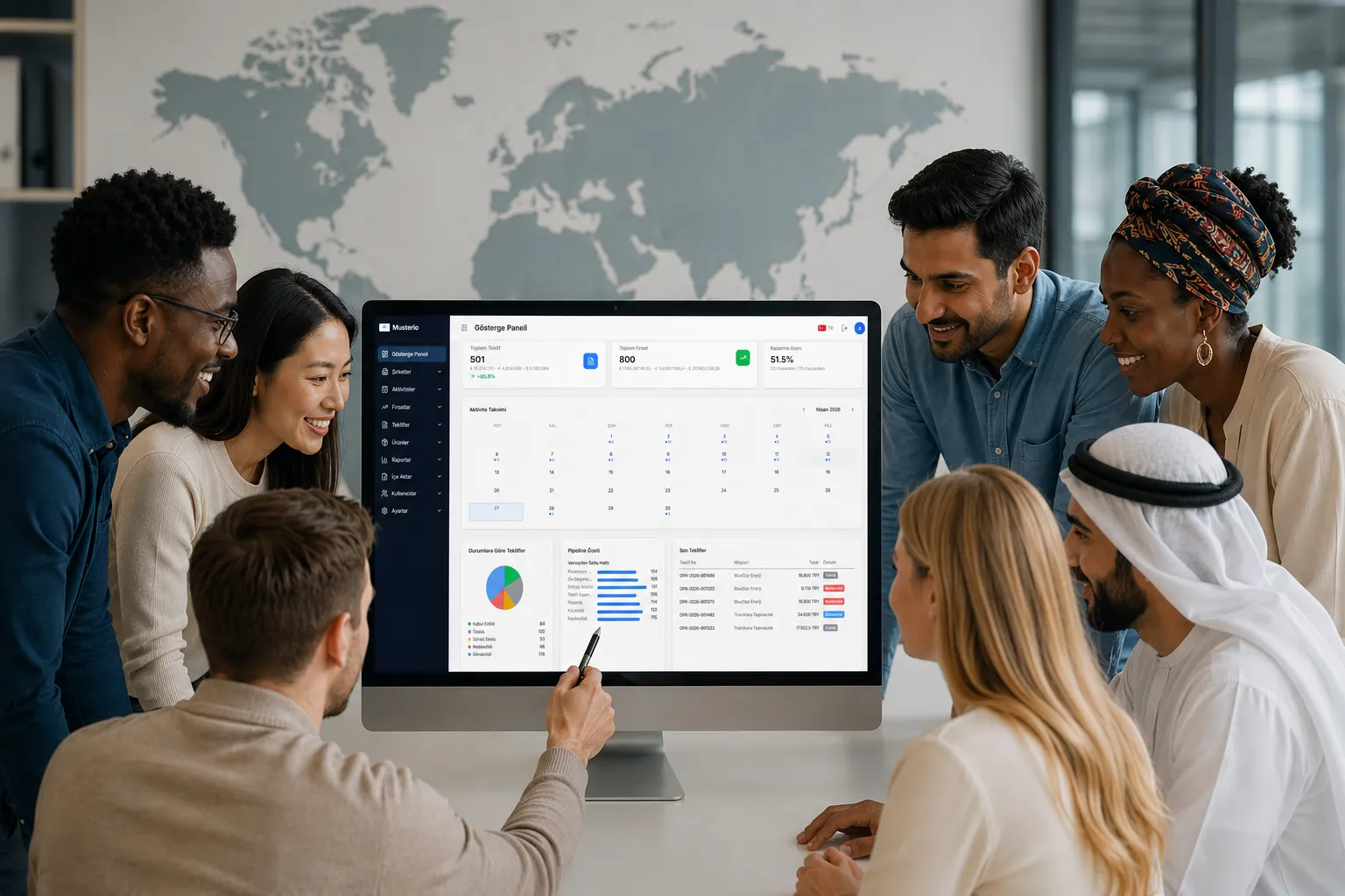 Software CRM projetado para empresas em crescimento — Gerencie relacionamentos com clientes, acompanhamento do pipeline de vendas e processos de propostas em uma única plataforma